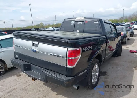 2012 Ford F-150 Platinum from USA, damaged, VIN 1FTFW1ET3CFA28054